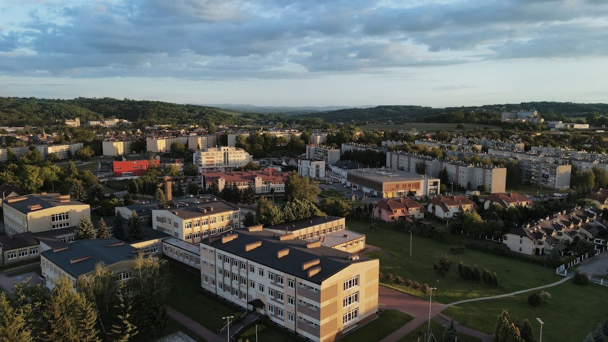 aerial view of city buildings during daytime